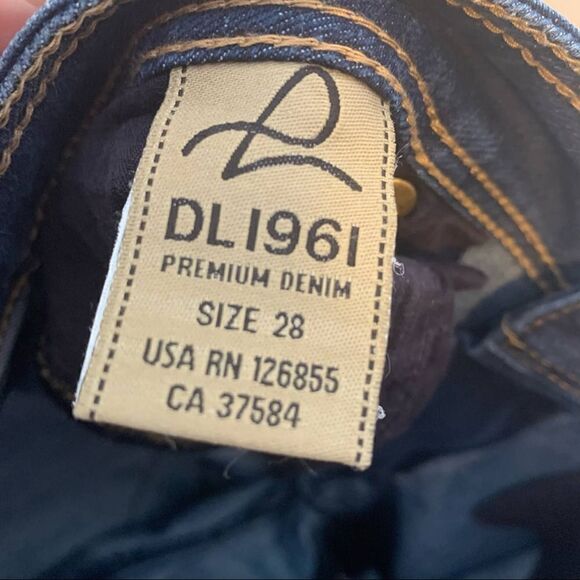 DL1961 Angel Mid-rise Skinny Ankle in Mariner - Picture 10 of 11